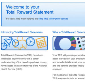 Get to know your way around your NHS Total Reward Statement